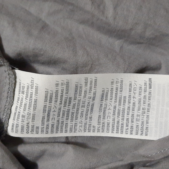 Gray Lace Overlay Skirt (XS) - Picture 6 of 6